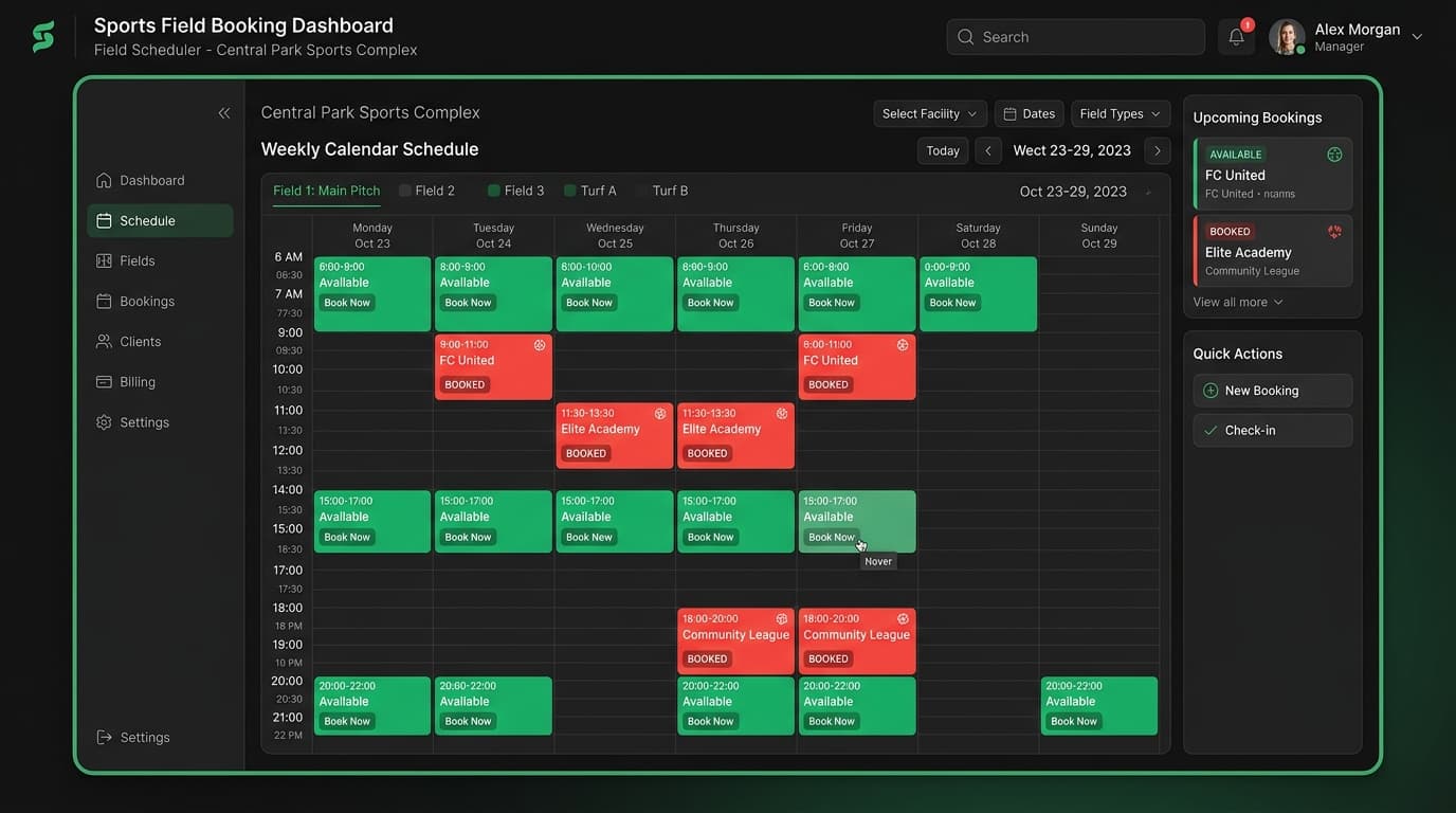 Calendario Inteligente de Reservas